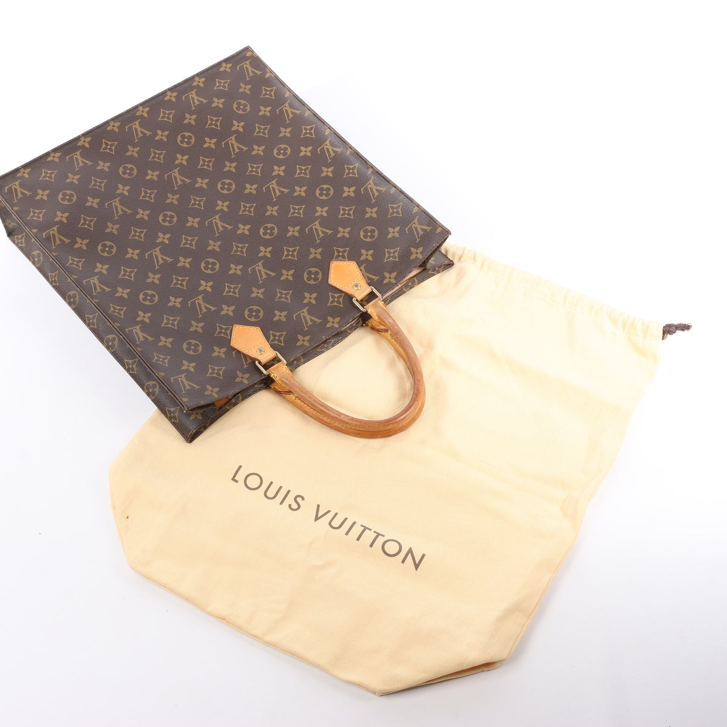 Louis Vuitton Monogram Sac Plat GM Handtasche M51140