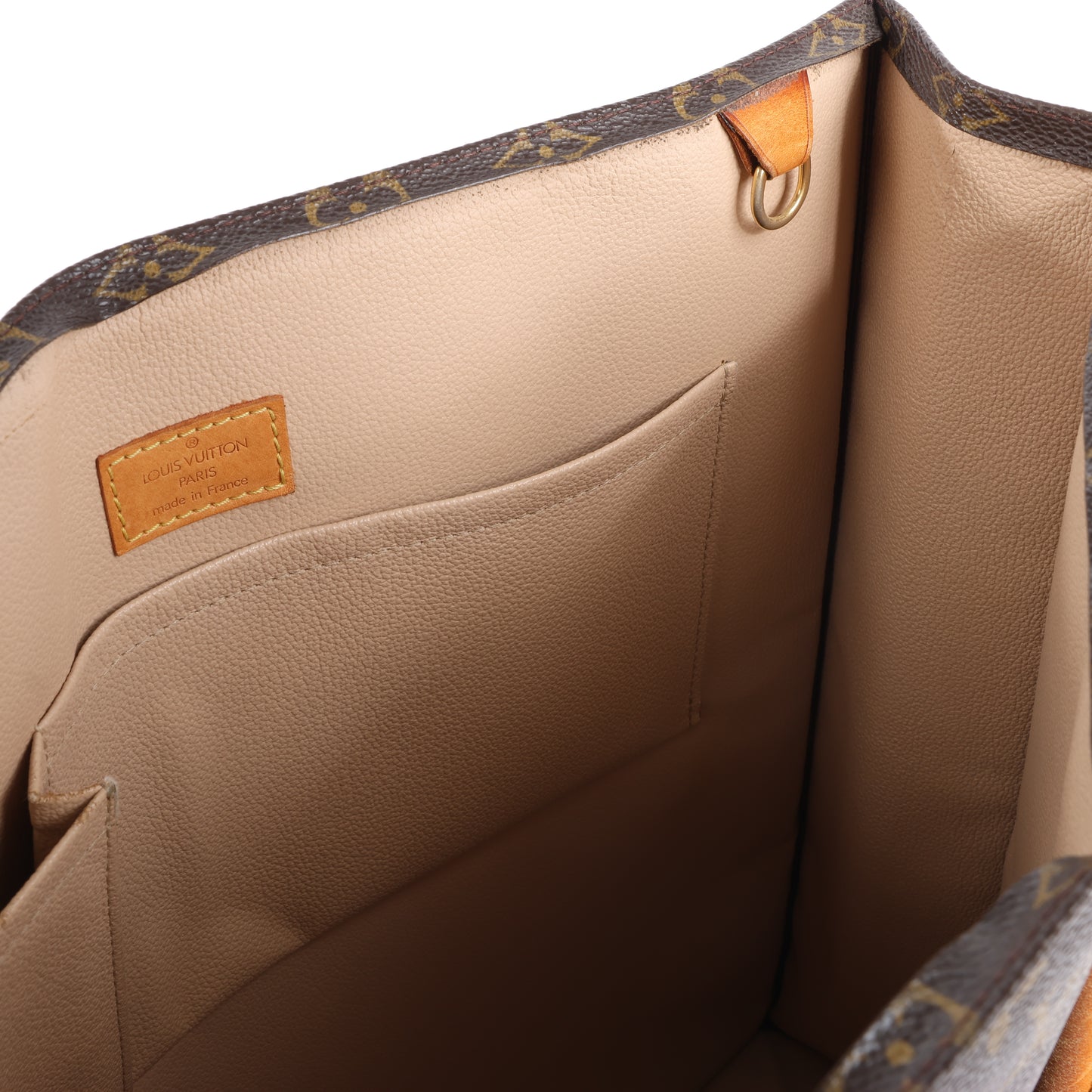 Louis Vuitton Monogram Sac Plat GM Handtasche M51140