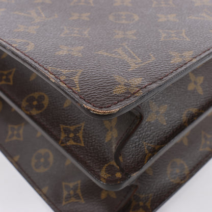 Louis Vuitton Monogram Serviette Fermoir Handbag M53305
