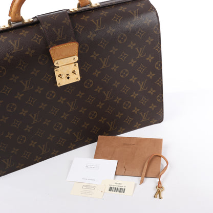 Louis Vuitton Monogram Serviette Fermoir Handbag M53305