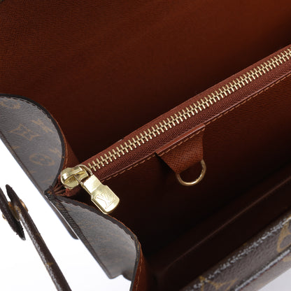 Louis Vuitton Monogram Serviette Fermoir Handbag M53305