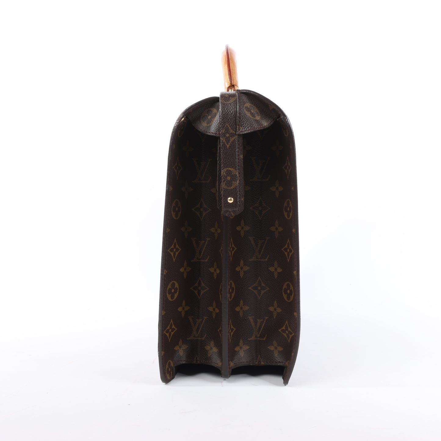 Louis Vuitton Monogram Serviette Fermoir Handbag M53305