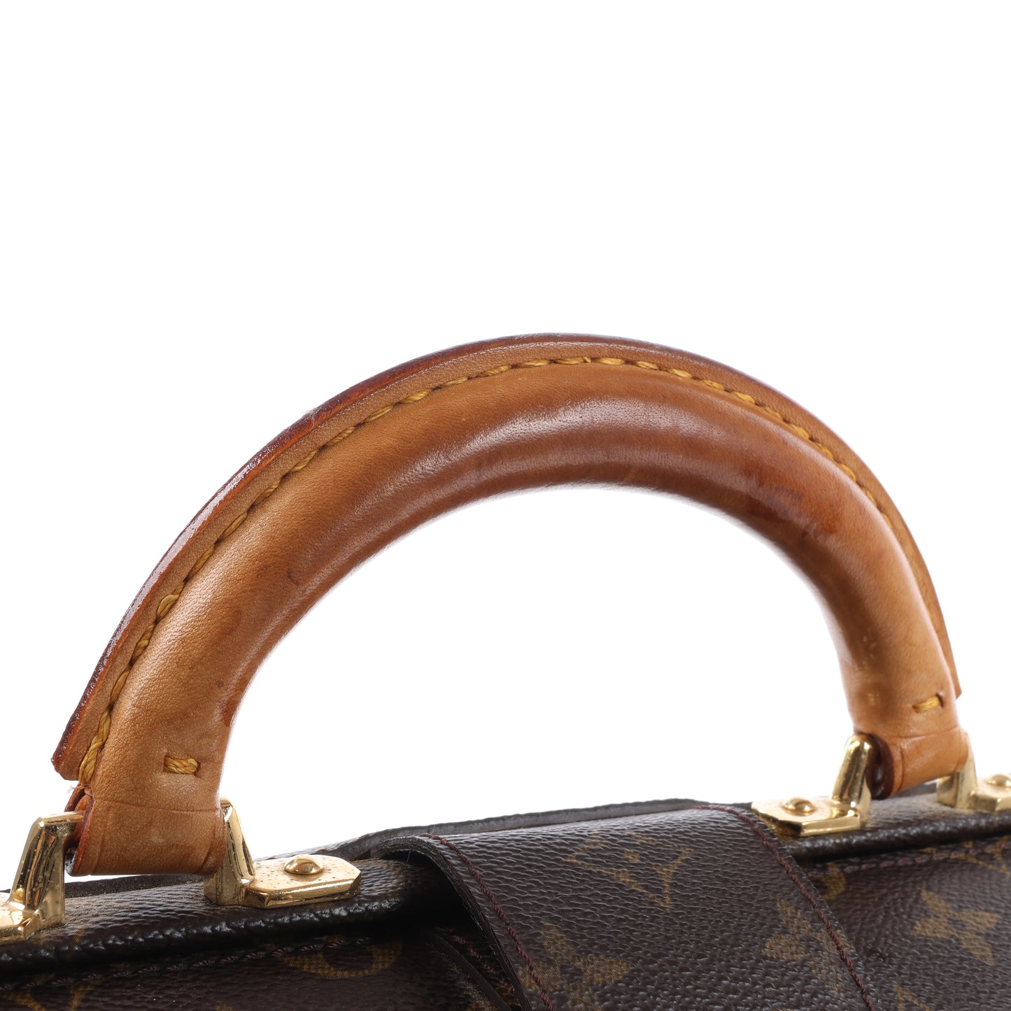 Louis Vuitton Monogram Serviette Fermoir Handbag M53305