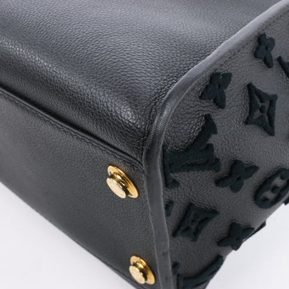 Sac à main Louis Vuitton Monogram Tuffetage On My Side en noir M53826