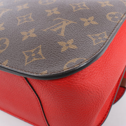 Louis Vuitton-Monogramm Vaugirard PM in Braun x Rot M44548