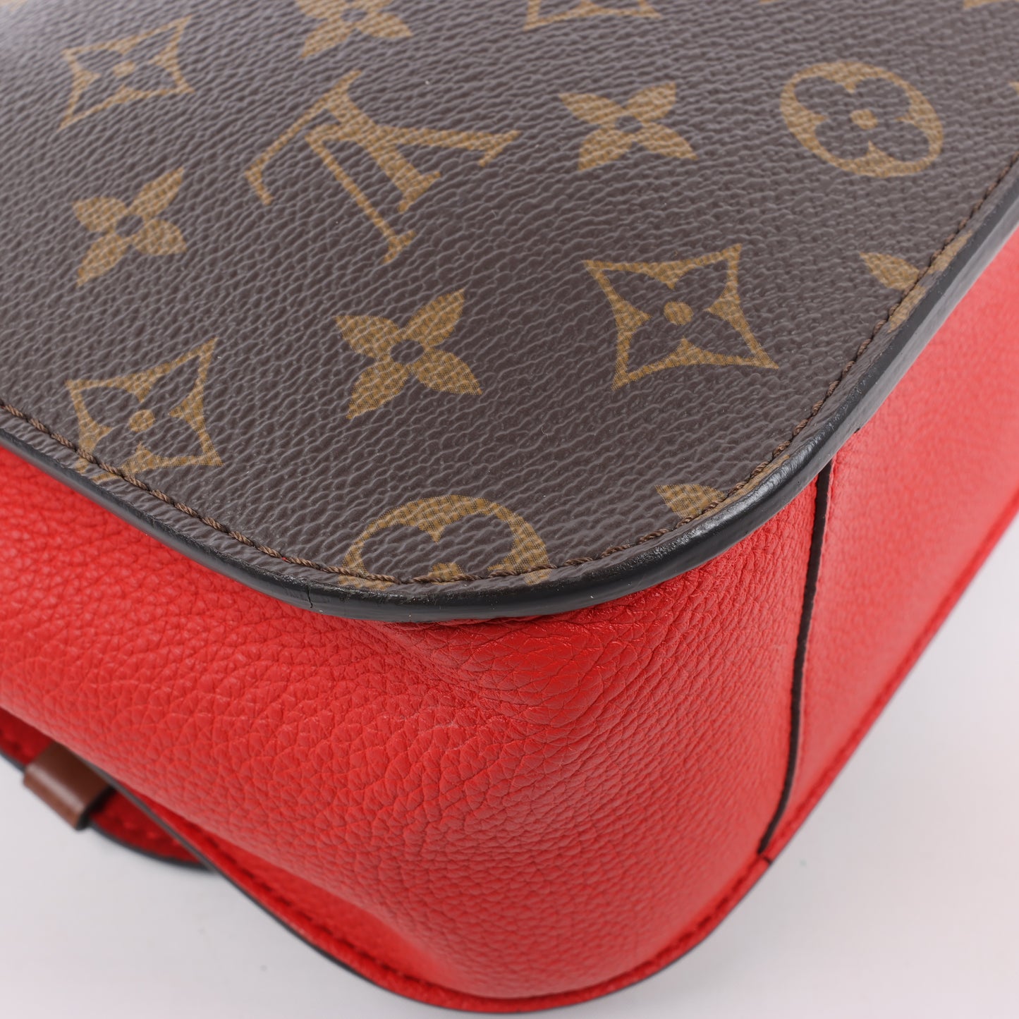 Louis Vuitton-Monogramm Vaugirard PM in Braun x Rot M44548