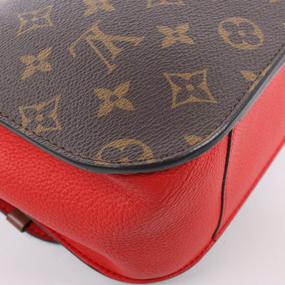 Louis Vuitton-Monogramm Vaugirard PM in Braun x Rot M44548