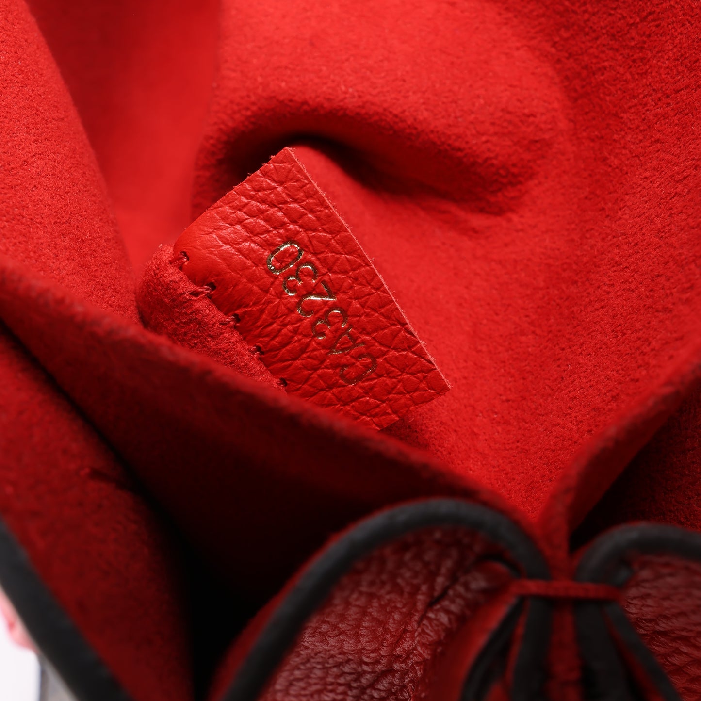 Louis Vuitton-Monogramm Vaugirard PM in Braun x Rot M44548