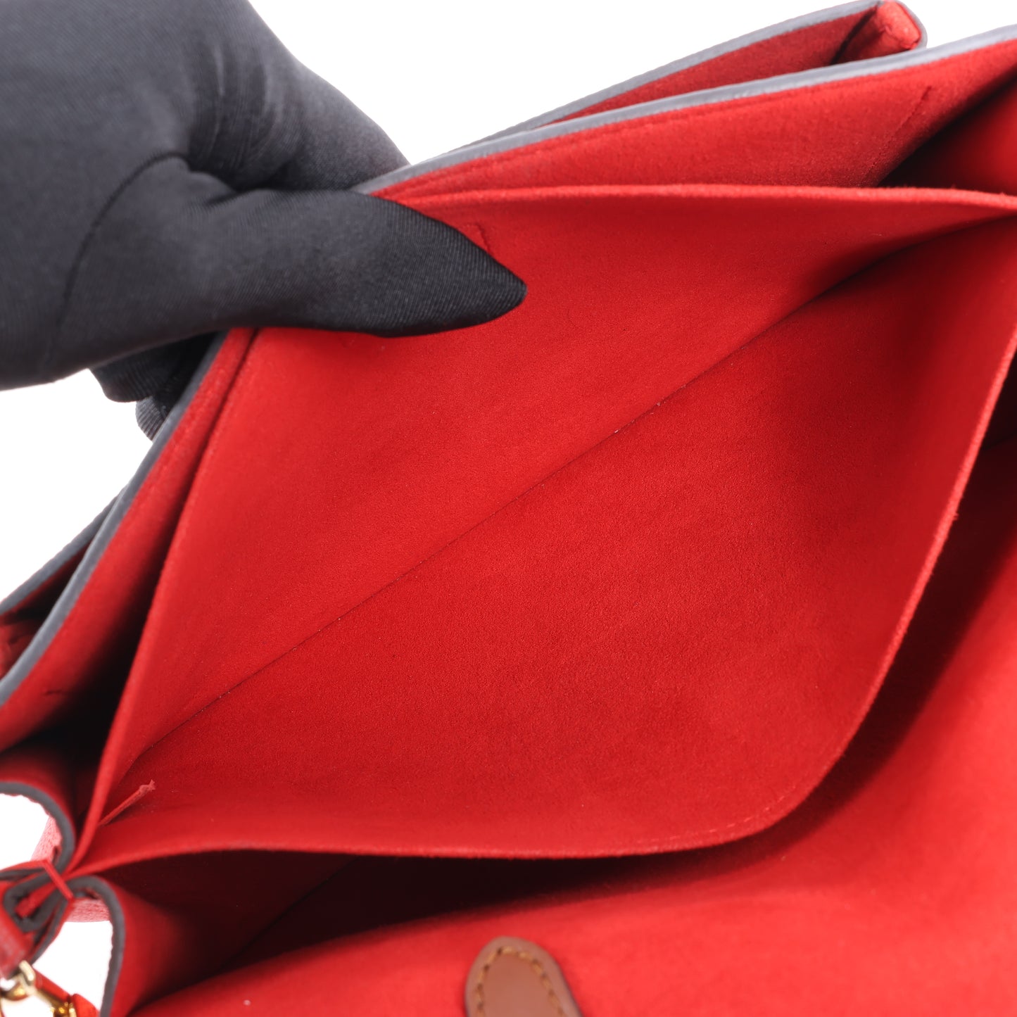 Louis Vuitton-Monogramm Vaugirard PM in Braun x Rot M44548