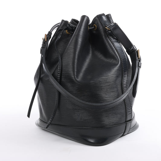 Louis Vuitton Epi Noé Shoulder Bag in Black M40842