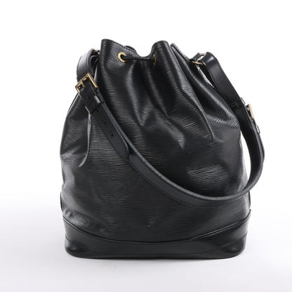 Louis Vuitton Epi Noé Shoulder Bag in Black M40842