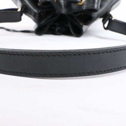Louis Vuitton Epi Noé Shoulder Bag in Black M40842