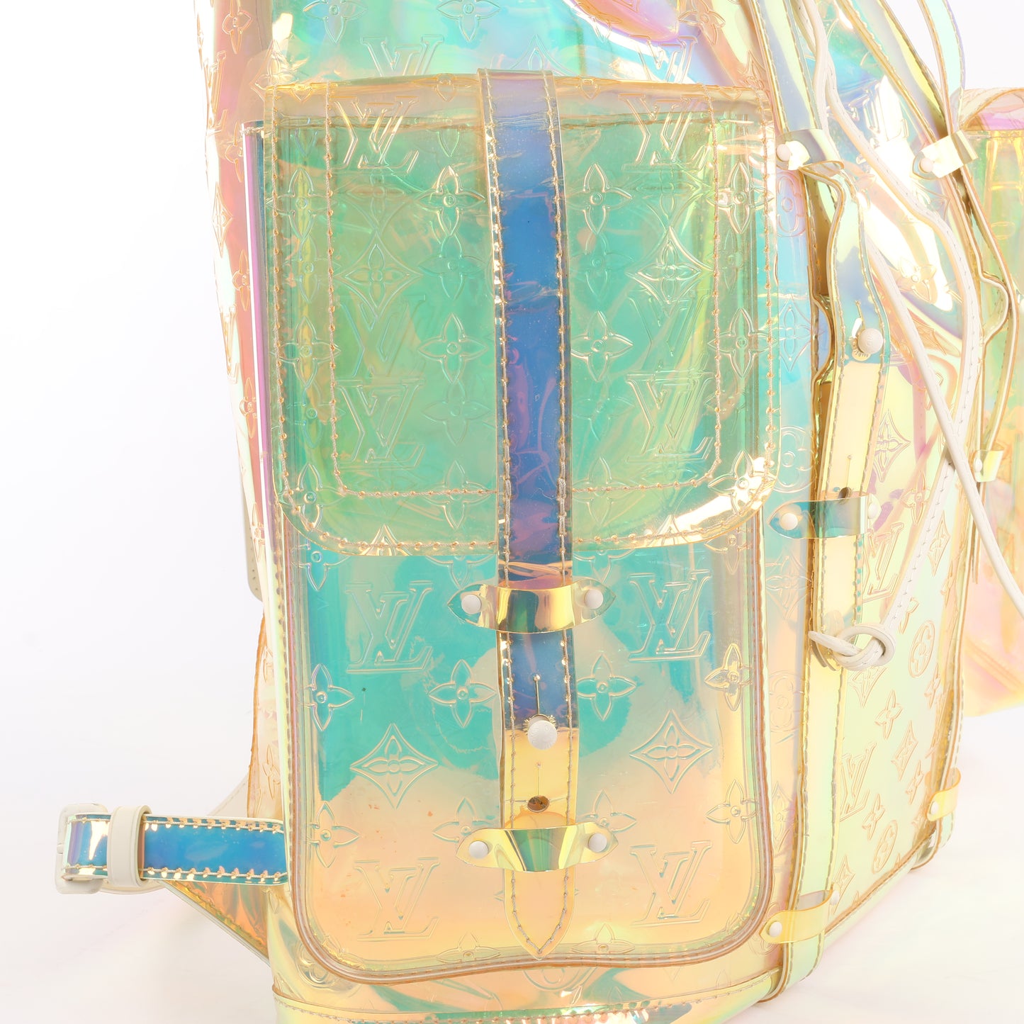 Louis Vuitton Monogramm Prism Christopher GM Rucksack M44766