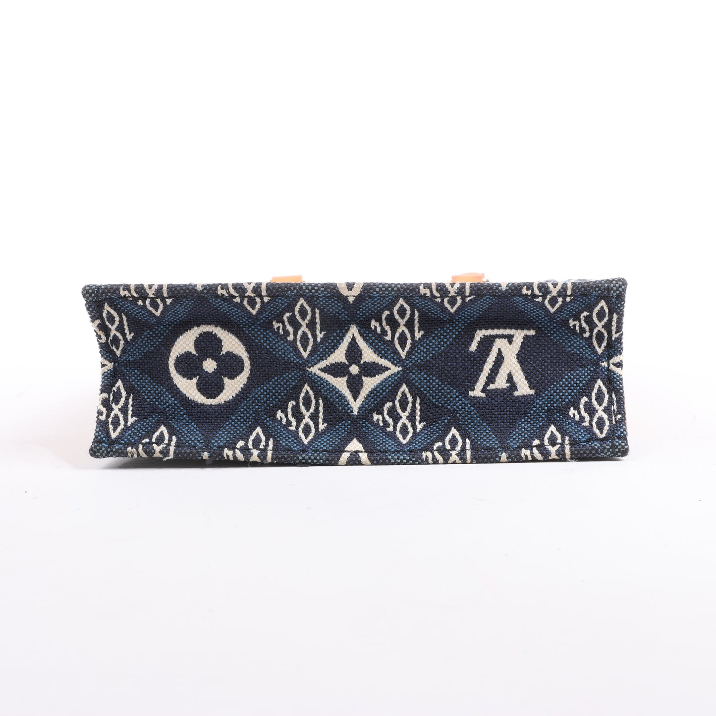 Sac à main Louis Vuitton Since1854 Petit Sac Plat 2 voies Bleu x Beige M80288