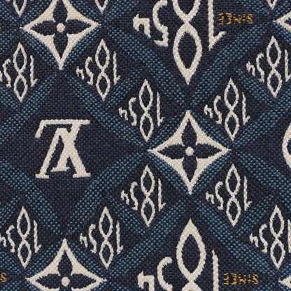Sac à main Louis Vuitton Since1854 Petit Sac Plat 2 voies Bleu x Beige M80288