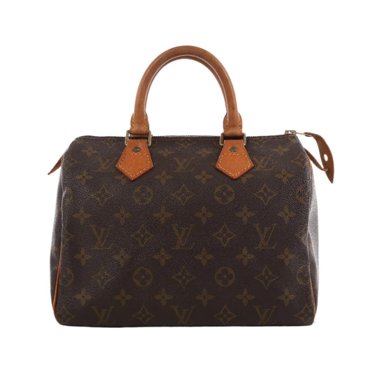 Louis Vuitton Monogram Canvas Speedy 25 Handbag