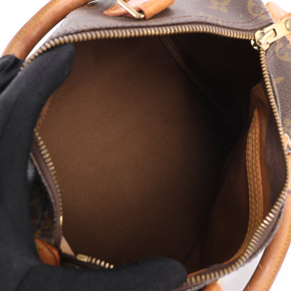 Louis Vuitton Monogram Canvas Speedy 25 Handbag