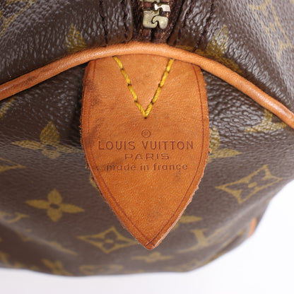 Louis Vuitton Monogram Canvas Speedy 35 Handbag