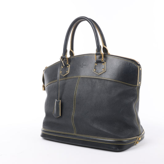 Louis Vuitton Suhali Lockit PM Handtasche in Schwarz M91875