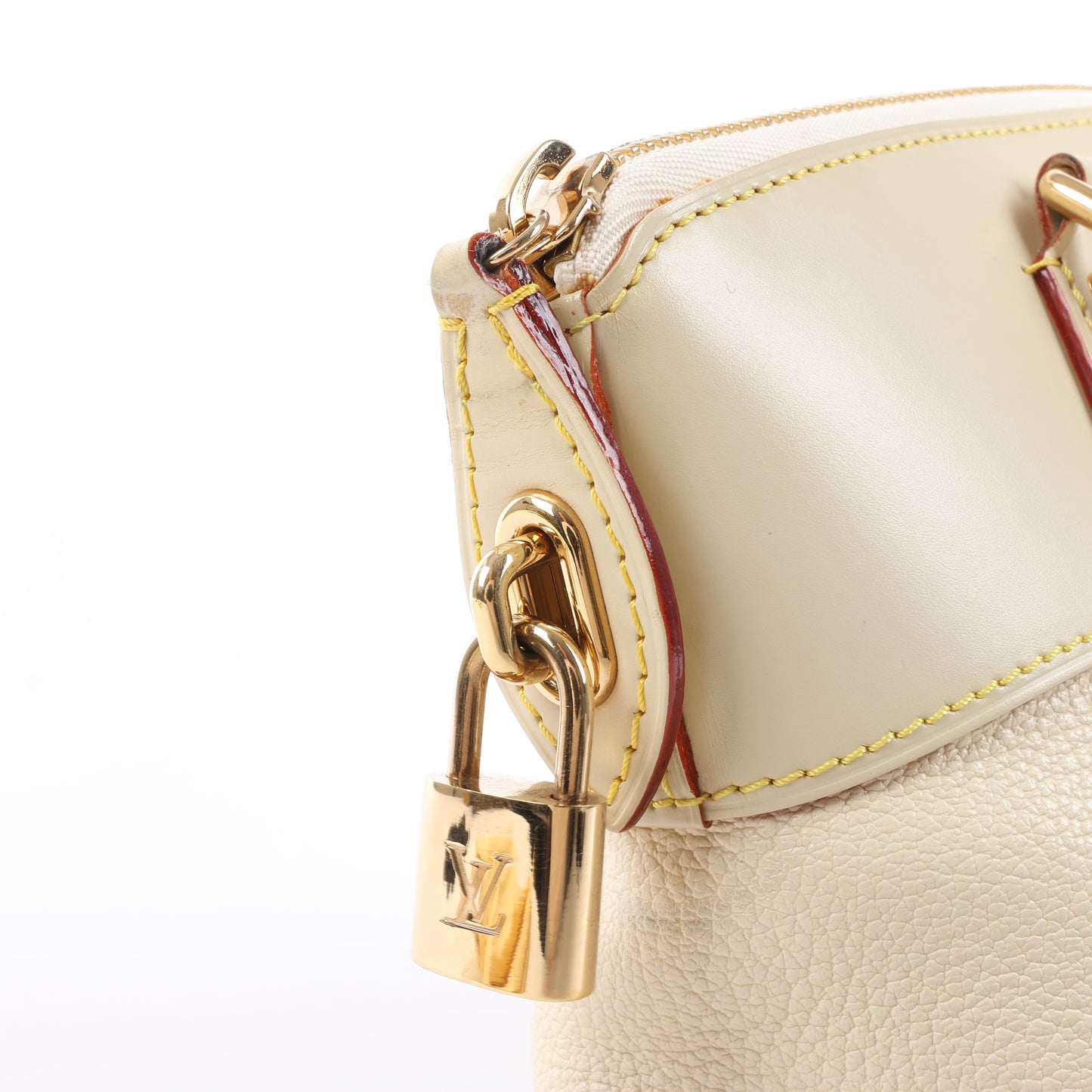 Louis Vuitton Suhali Lockit PM Handtasche in Beige M91887