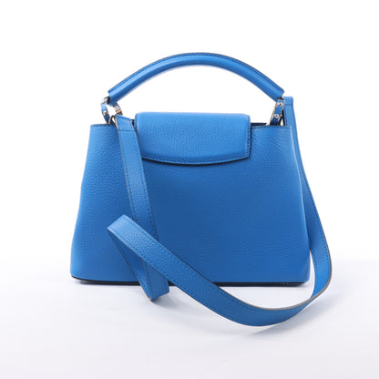 Louis Vuitton Taurillon Capucines BB Sac à main en Bleu