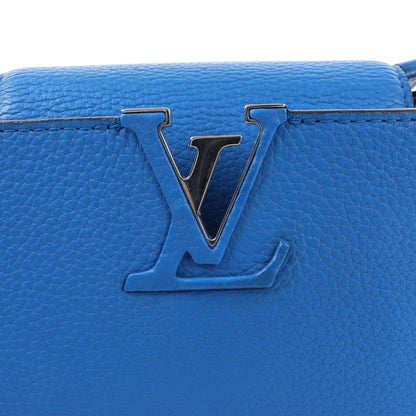 Louis Vuitton Taurillon Capucines BB Sac à main en Bleu