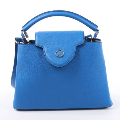 Louis Vuitton Taurillon Capucines BB Sac à main en Bleu