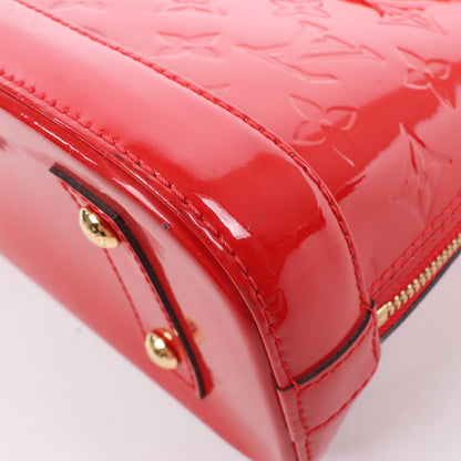 Louis Vuitton Monogram Vernis Alma BB Handtasche in Rot M90174