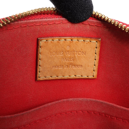 Louis Vuitton Monogram Vernis Alma BB Handtasche in Rot M90174