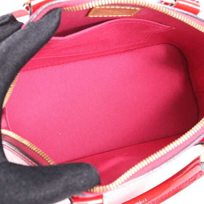 Louis Vuitton Monogram Vernis Alma BB Handtasche in Rot M91606
