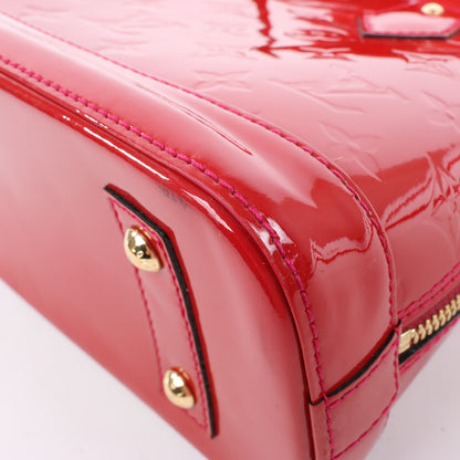 Louis Vuitton Monogram Vernis Alma BB Handtasche in Rot M91606