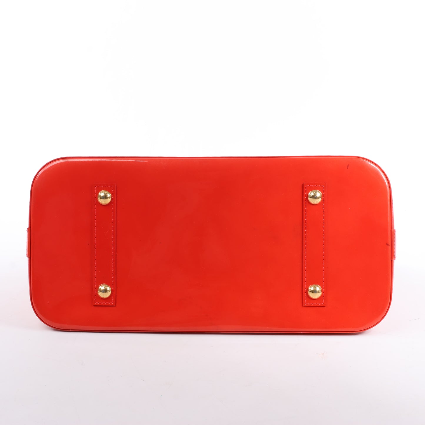 Sac à main Louis Vuitton Vernis Alma GM en rouge M91693