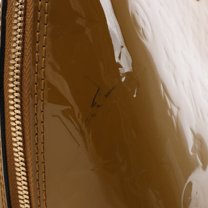 Louis Vuitton Vernis Alma Handtasche in Oliv M91582