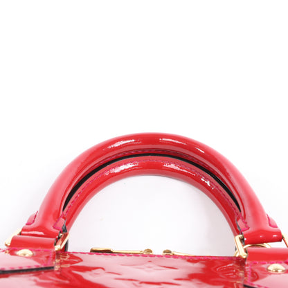 LOUIS VUITTON Vernis Alma PM Handtasche in Rot M91770