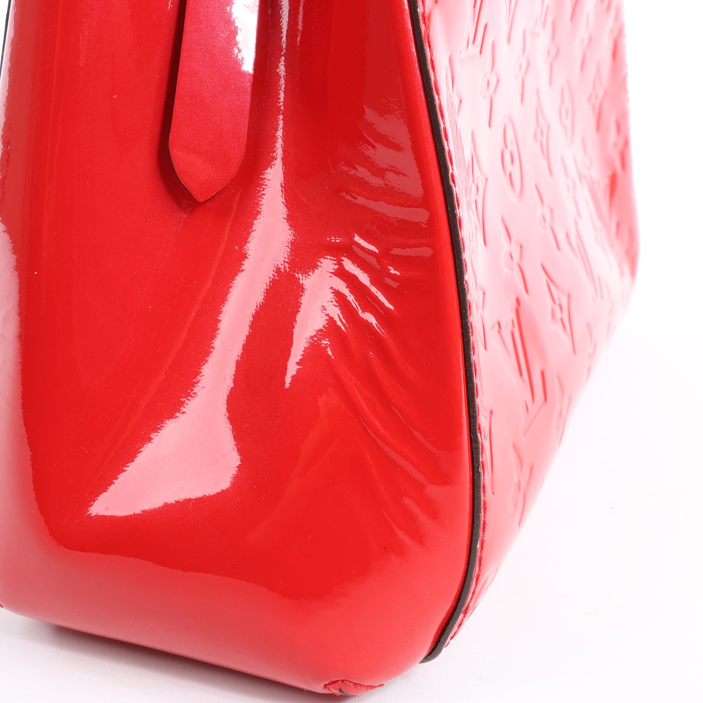 Louis Vuitton Vernis Montaigne BB Handtasche in Rot M50170