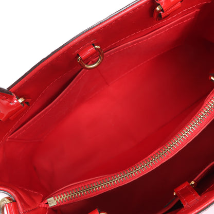Louis Vuitton Vernis Montaigne BB Handtasche in Rot M50170