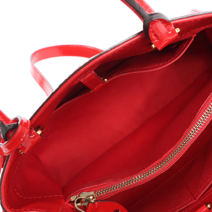 Louis Vuitton Vernis Montaigne BB Handtasche in Rot M50170