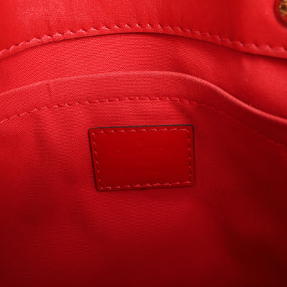 Louis Vuitton Vernis Montaigne BB Handtasche in Rot M50170