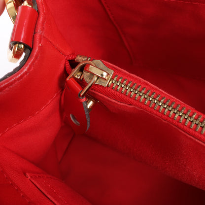 Louis Vuitton Vernis Montaigne BB Handtasche in Rot M50170