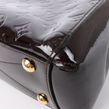 Louis Vuitton Vernis Montaigne BB 2Way Handtasche in Amarante M50403