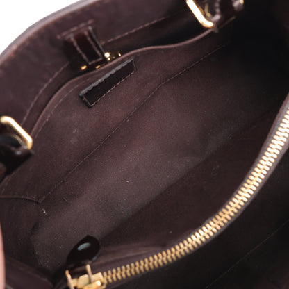 Louis Vuitton Vernis Montaigne BB 2Way Handtasche in Amarante M50403