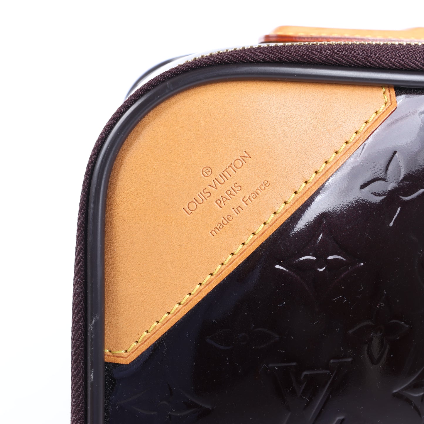 Louis Vuitton Vernis Suitcase Pegase 45 Reisetasche in Amarante M91277