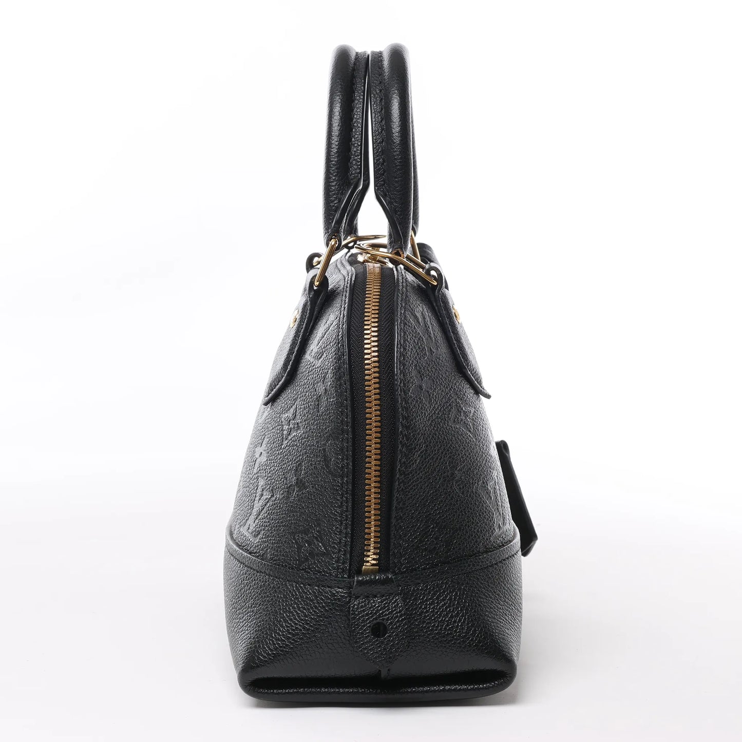 Louis Vuitton Monogram Empreinte Alma BB 2Way Handtasche in Schwarz M44829
