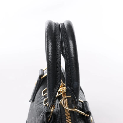 Louis Vuitton Monogram Empreinte Alma BB 2Way Handtasche in Schwarz M44829