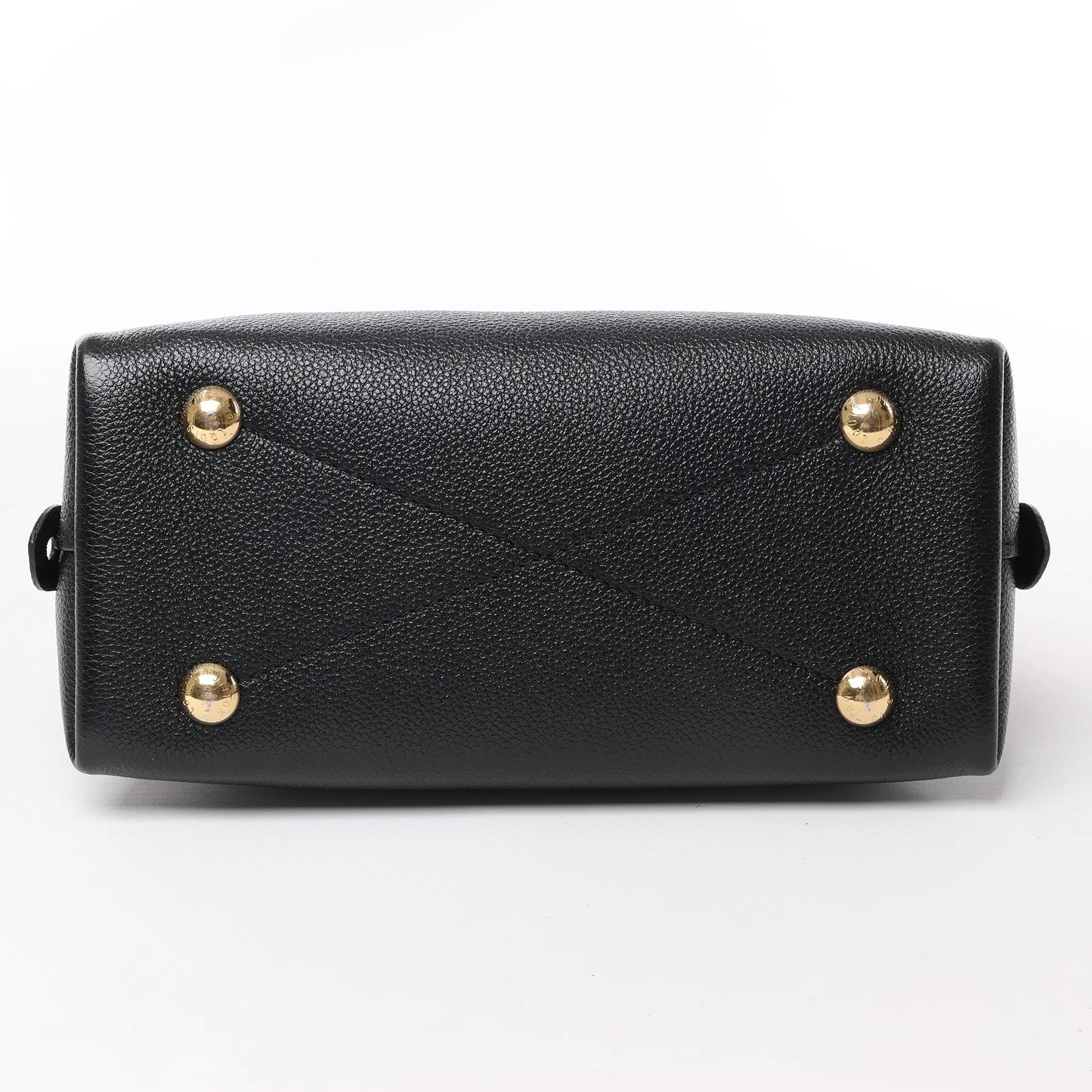 Louis Vuitton Monogram Empreinte Alma BB 2Way Handtasche in Schwarz M44829