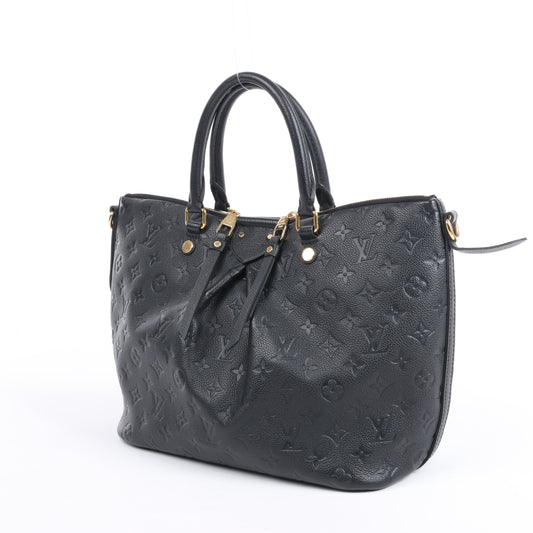 Louis Vuitton Monogram Empreinte Mazarine MM Handtasche in Schwarz M50643