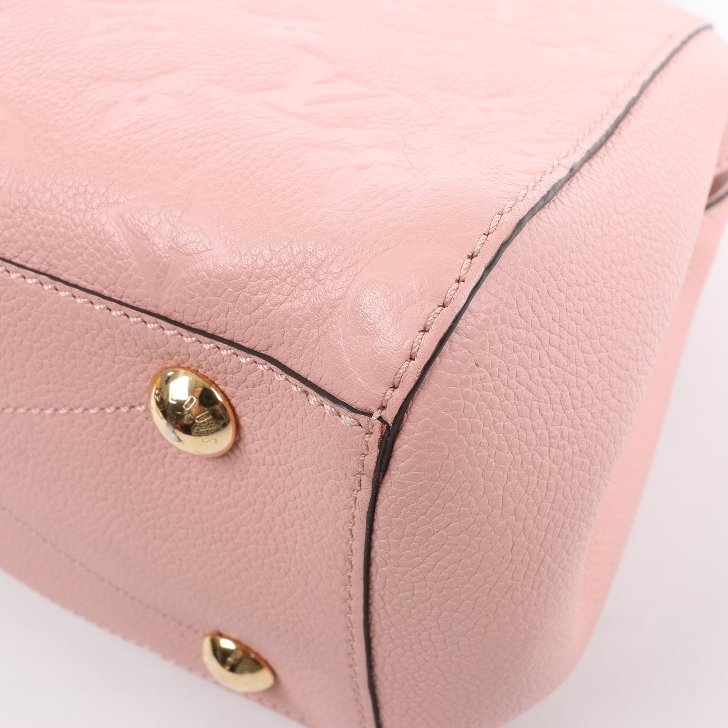 Louis Vuitton Monogram Empreinte Montaigne BB Sac à main en rose M44123