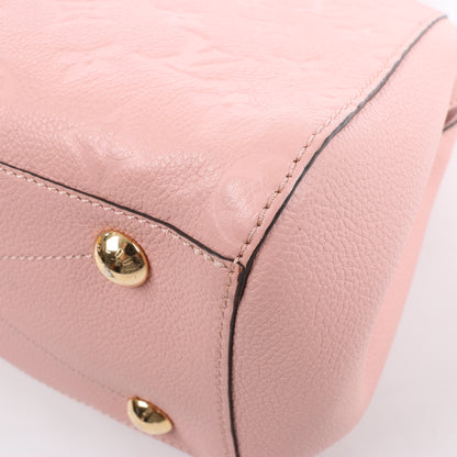 Louis Vuitton Monogram Empreinte Montaigne BB Sac à main en rose M44123