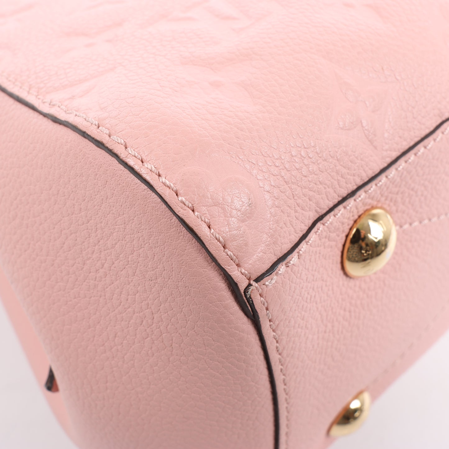 Louis Vuitton Monogram Empreinte Montaigne BB Sac à main en rose M44123