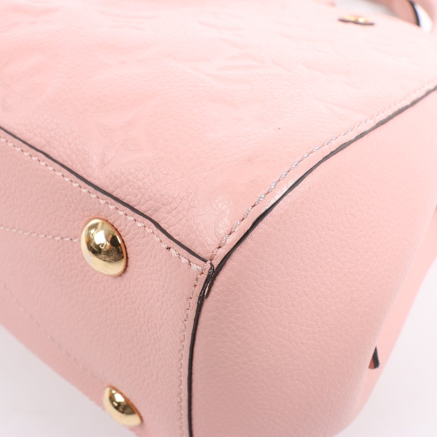 Louis Vuitton Monogram Empreinte Montaigne BB Sac à main en rose M44123